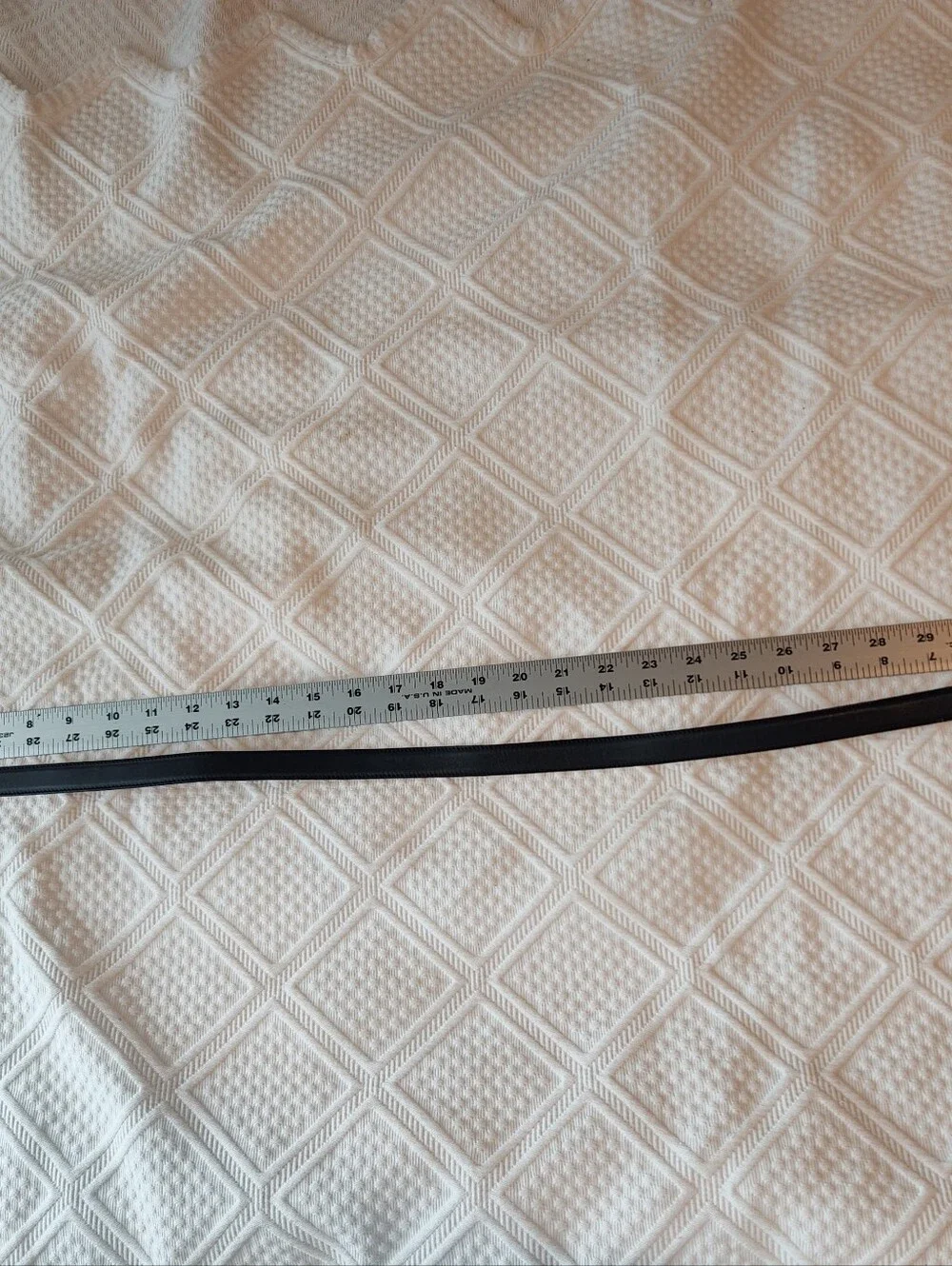 Salvatore Ferragamo Black Leather Belt with Gold Plate